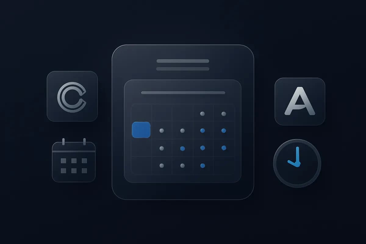 Calendly vs Cal.com vs Acuity Scheduling feature and pricing comparison chart